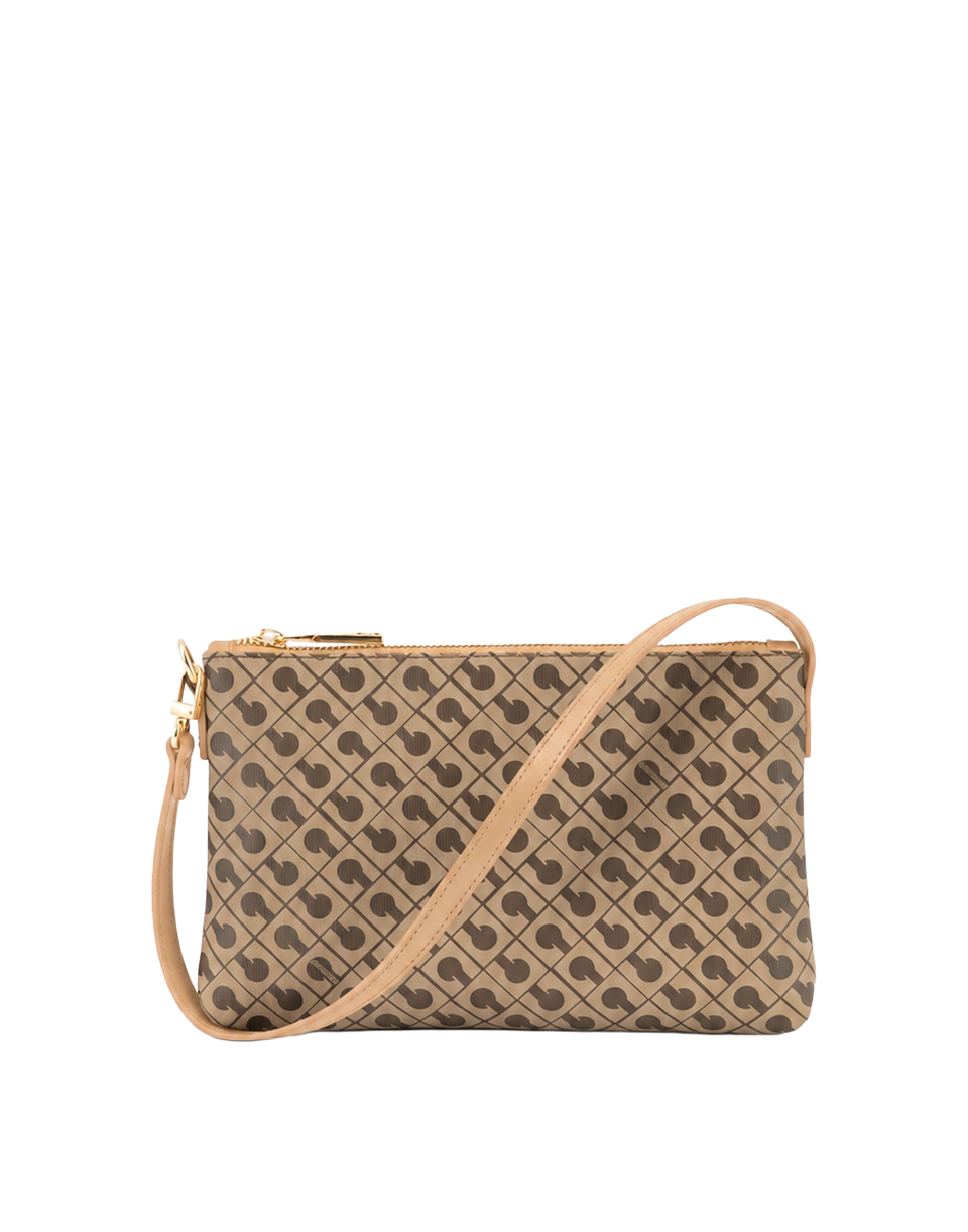 GHERARDINI Mini Pochette in Millerighe Vacchetta