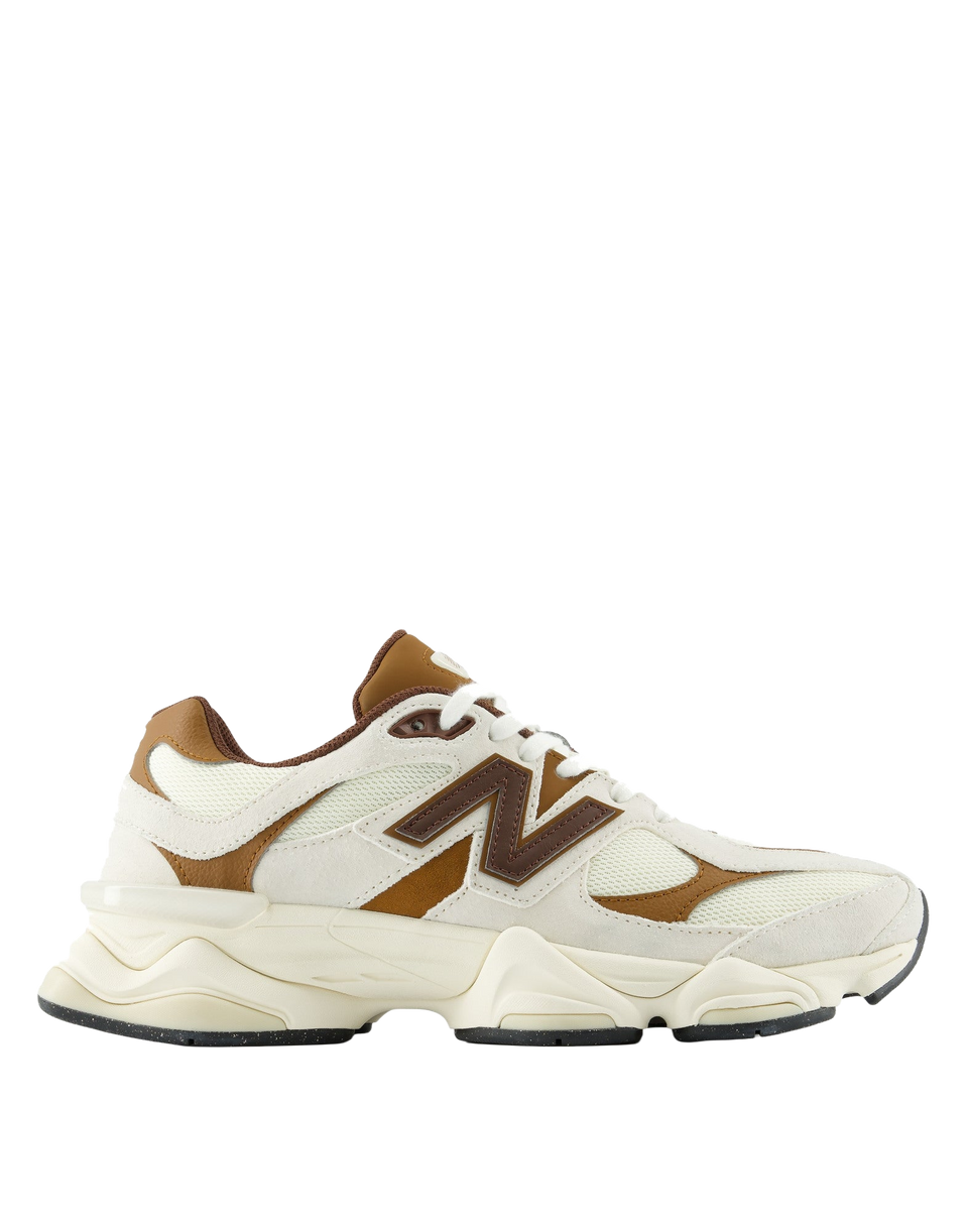 NEW BALANCE Sneakers 9060 Bianco e Marrone