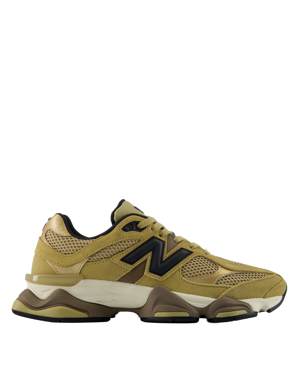 NEW BALANCE Sneakers 9060 Senape e Verde Oliva