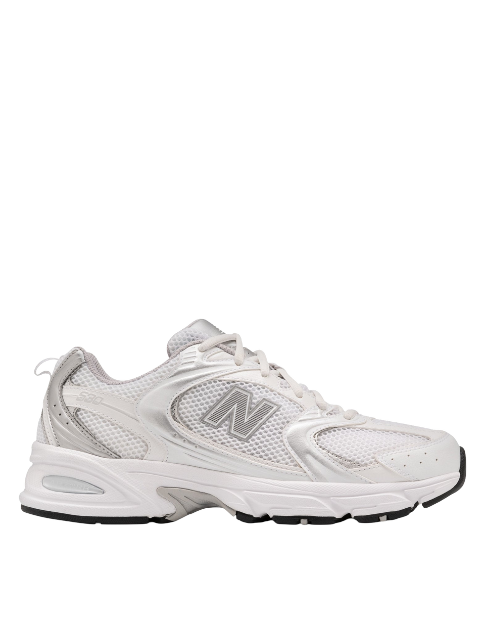 NEW BALANCE Sneakers 530 Bianco e Argento