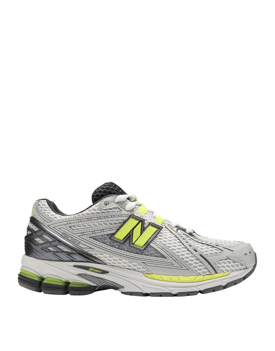 NEW BALANCE Sneakers 1906 Grigio e Verde Lime