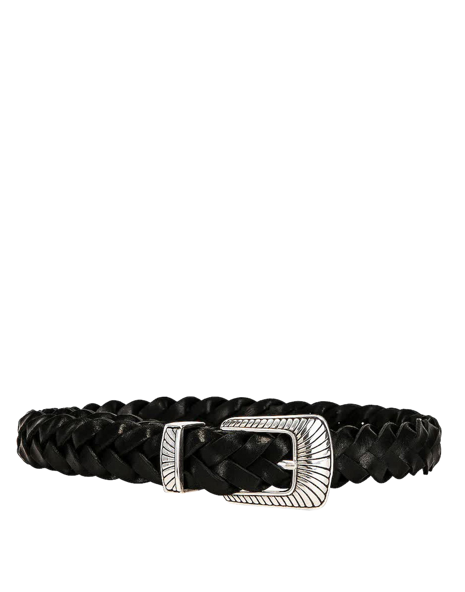 KATE CATE Cintura Americana Braid Marrone
