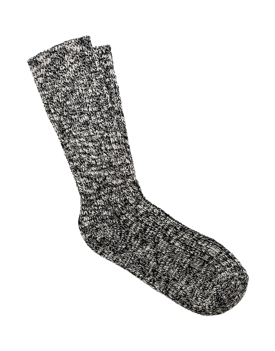 BIRKENSTOCK Calzini Cotton Slub Black/Grey