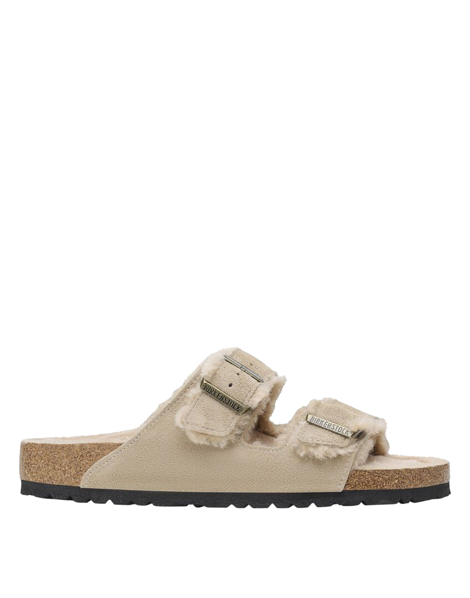 BIRKENSTOCK Arizona Shearling Taupe