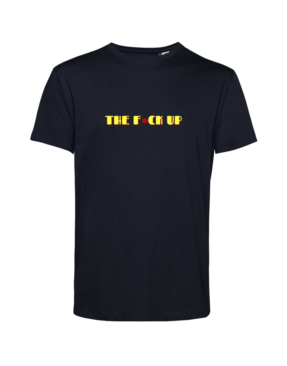 STAND UP T-shirt Manica Corta Navy Blue con Stampa