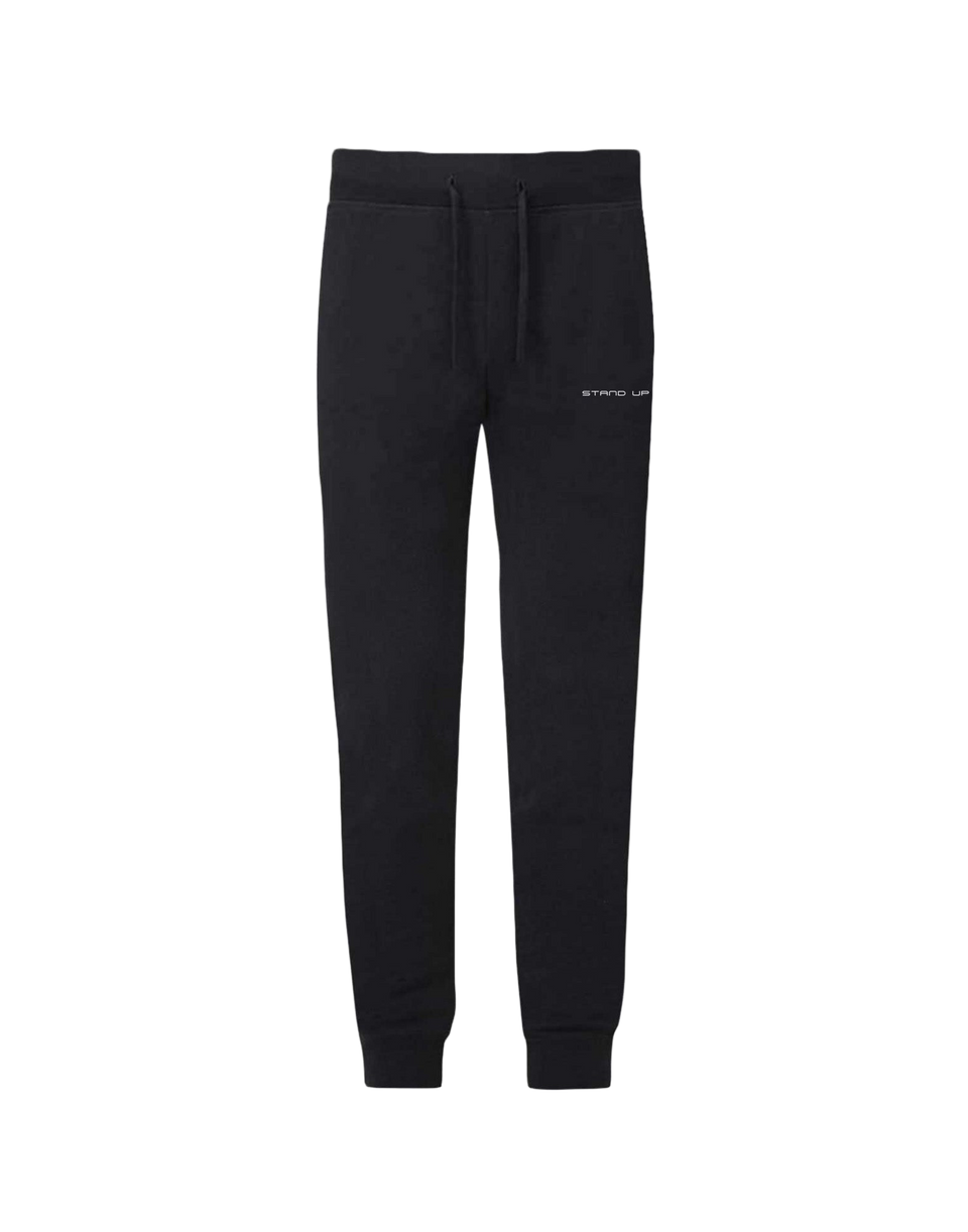 STAND UP Pantaloni Jogger con Polsino Black