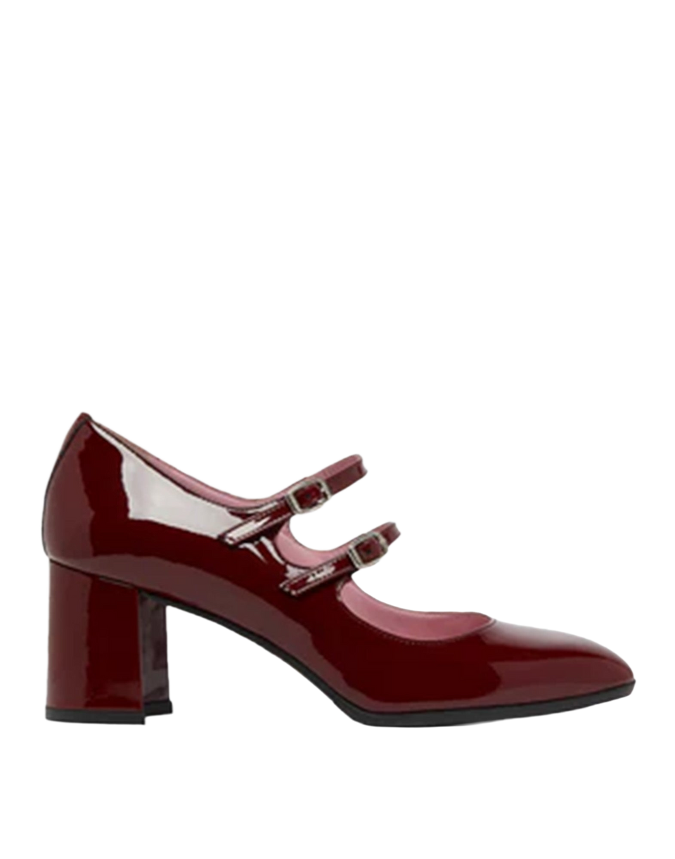 CAREL Mary Janes Alice in Vernice Bordeaux