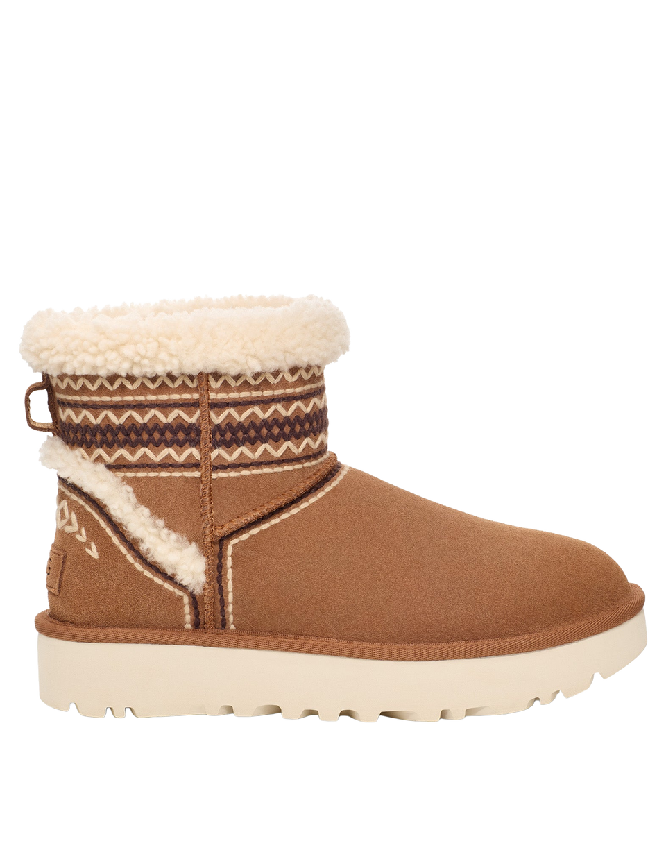 UGG Stivaletti Classic Mini Atherson Chestnut