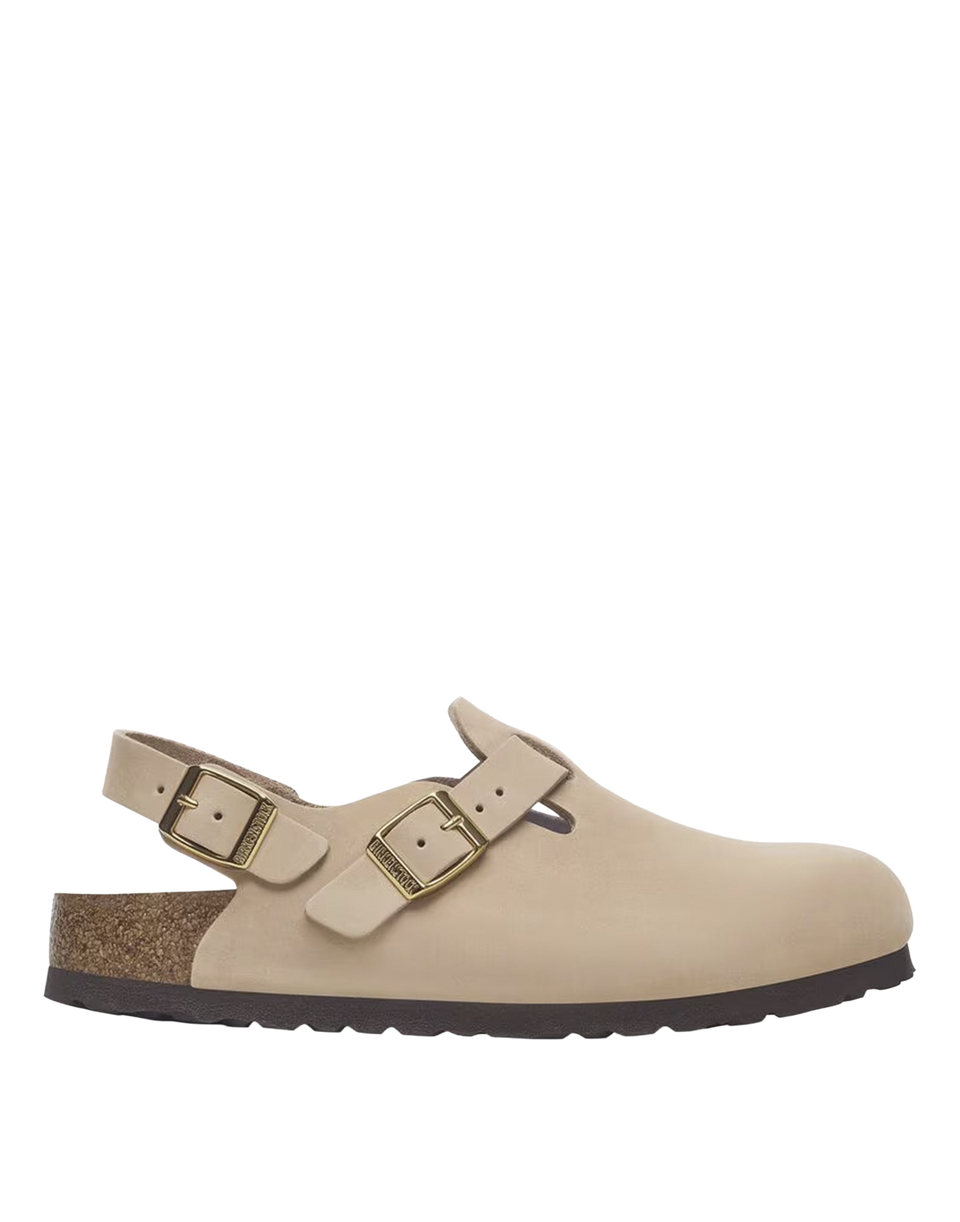 BIRKENSTOCK Tokio in Pelle Nabuk Sandcastle