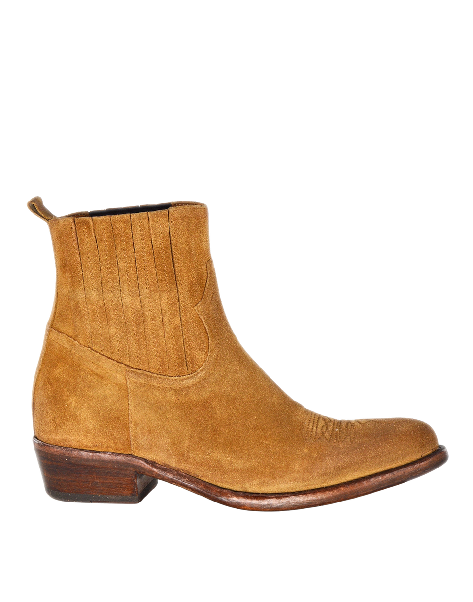 DAMY Stivaletti Patty in Crosta Caramel