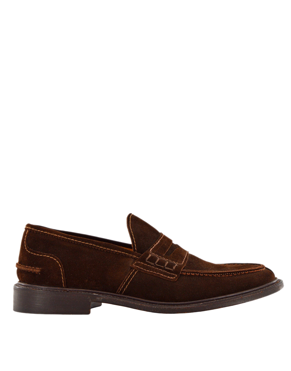 TRICKER'S James Penny Loafer in Crosta Fondo Cuoio Caffe Janus