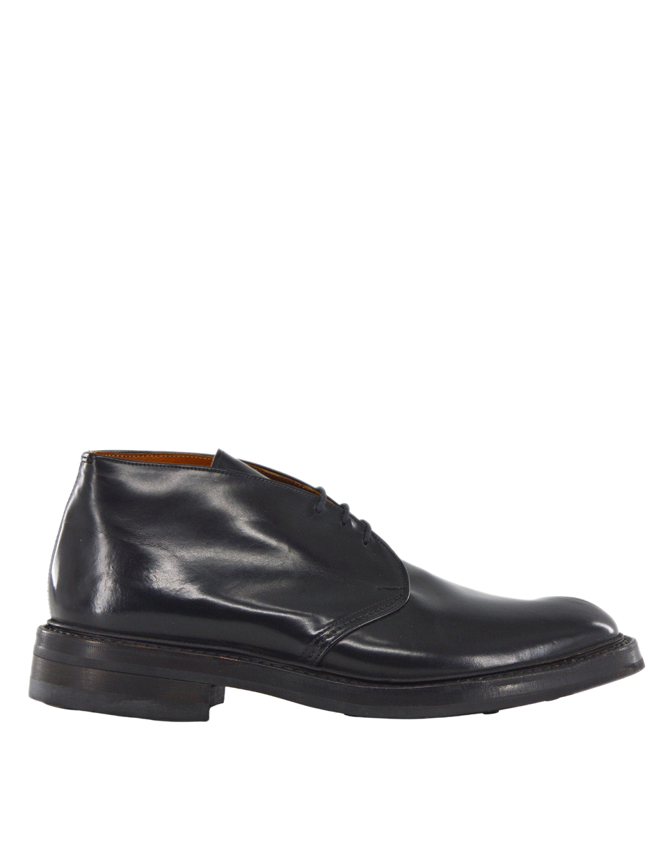 TRICKER'S Polacchino Winston in Pelle Fondo Dainite Black