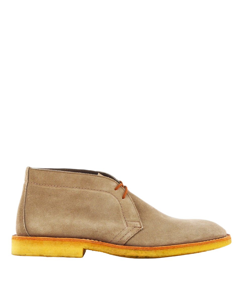 TRICKER'S Polo Chukka Boot in Suede Fondo Para Visone