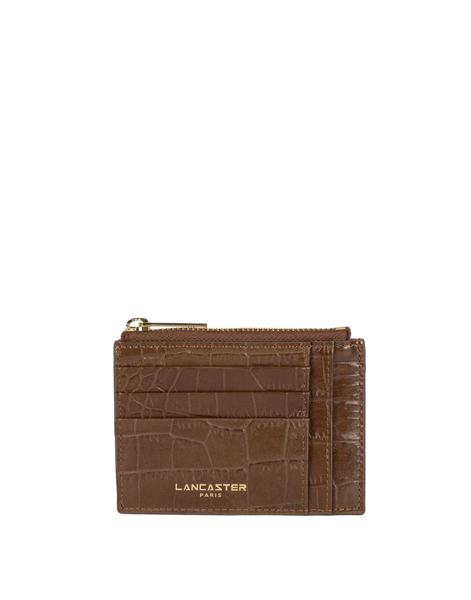 LANCASTER Portacarte con Zip Exo Vison