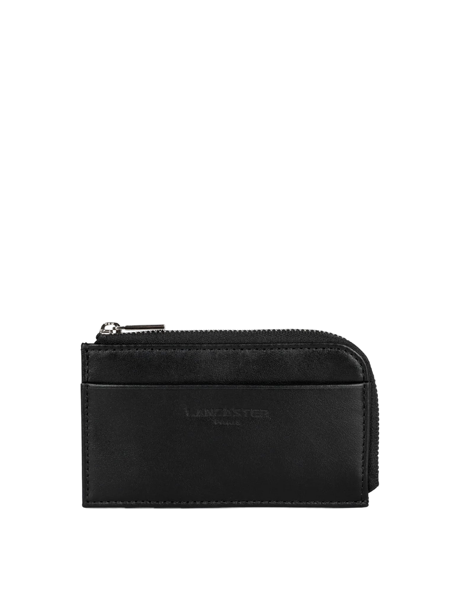 LANCASTER Portacarte con Zip Paris PM Noir