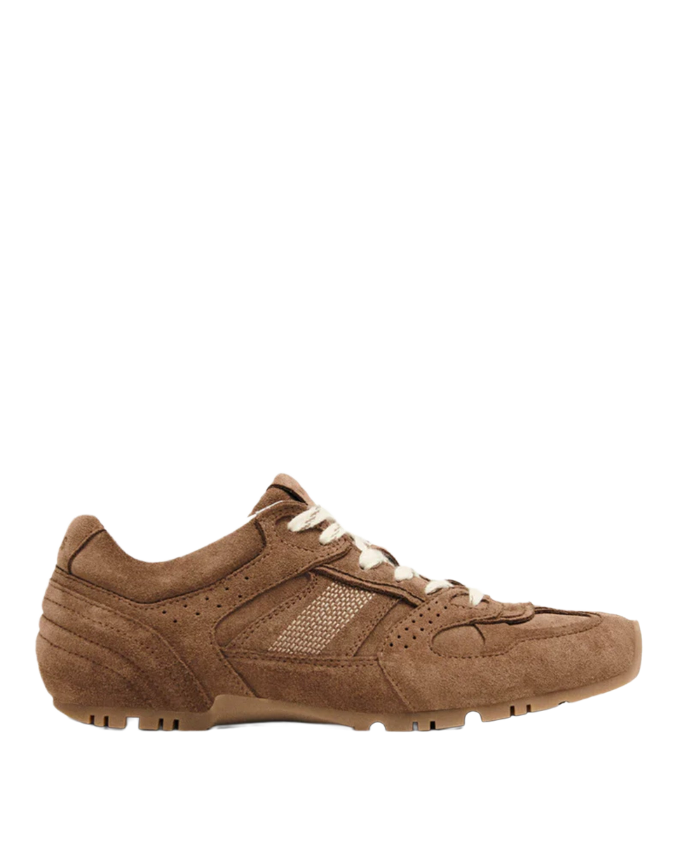 ALOHAS Sneaker Tb.56 Suede in Pelle Marrone
