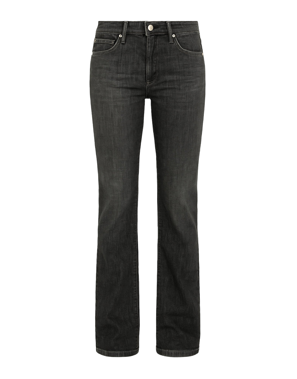 DEPARTMENT FIVE Jean Bootcut Cliff en denim stretch noir délavé