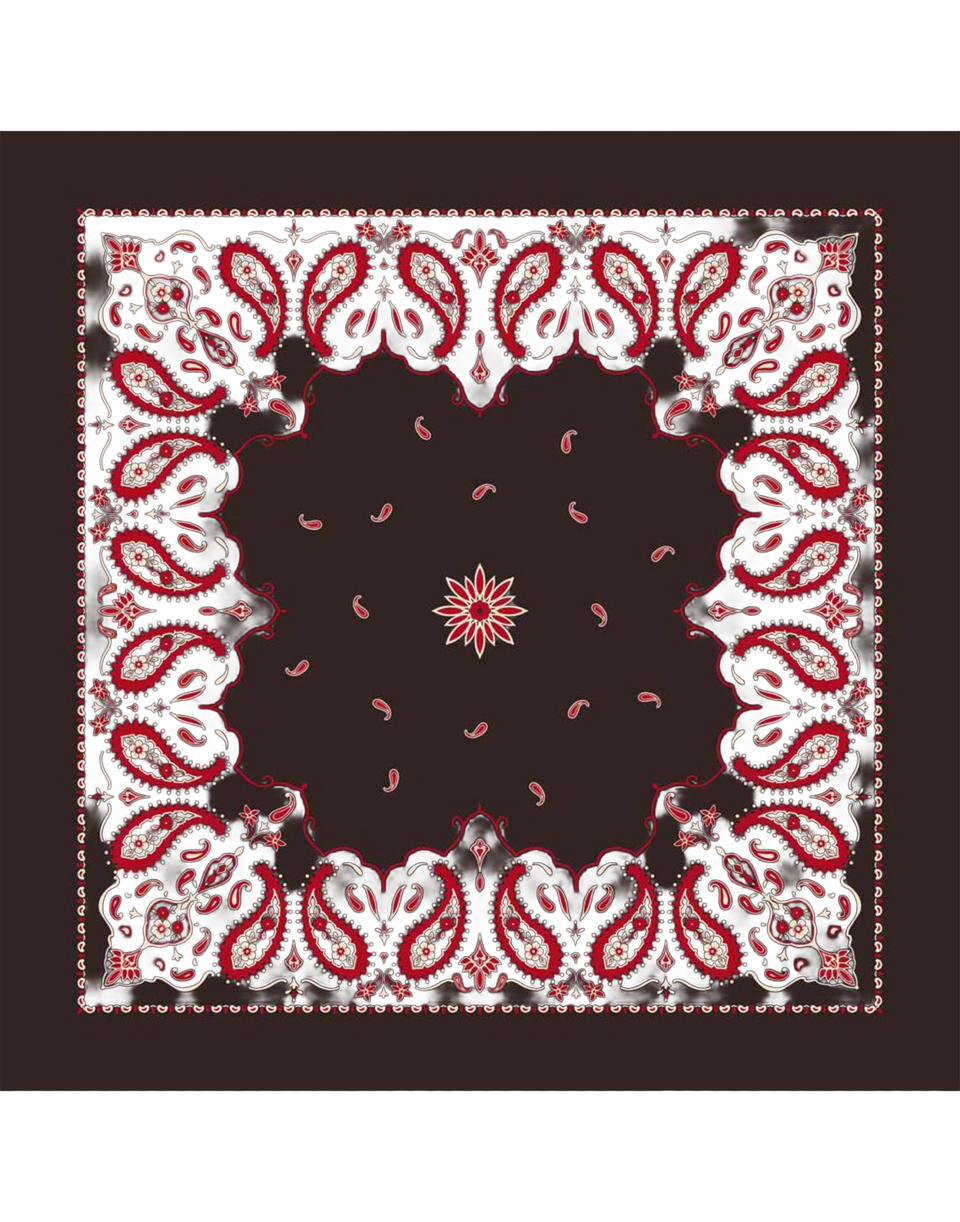 DESTIN Bandana Pino in Modal e Seta Choco
