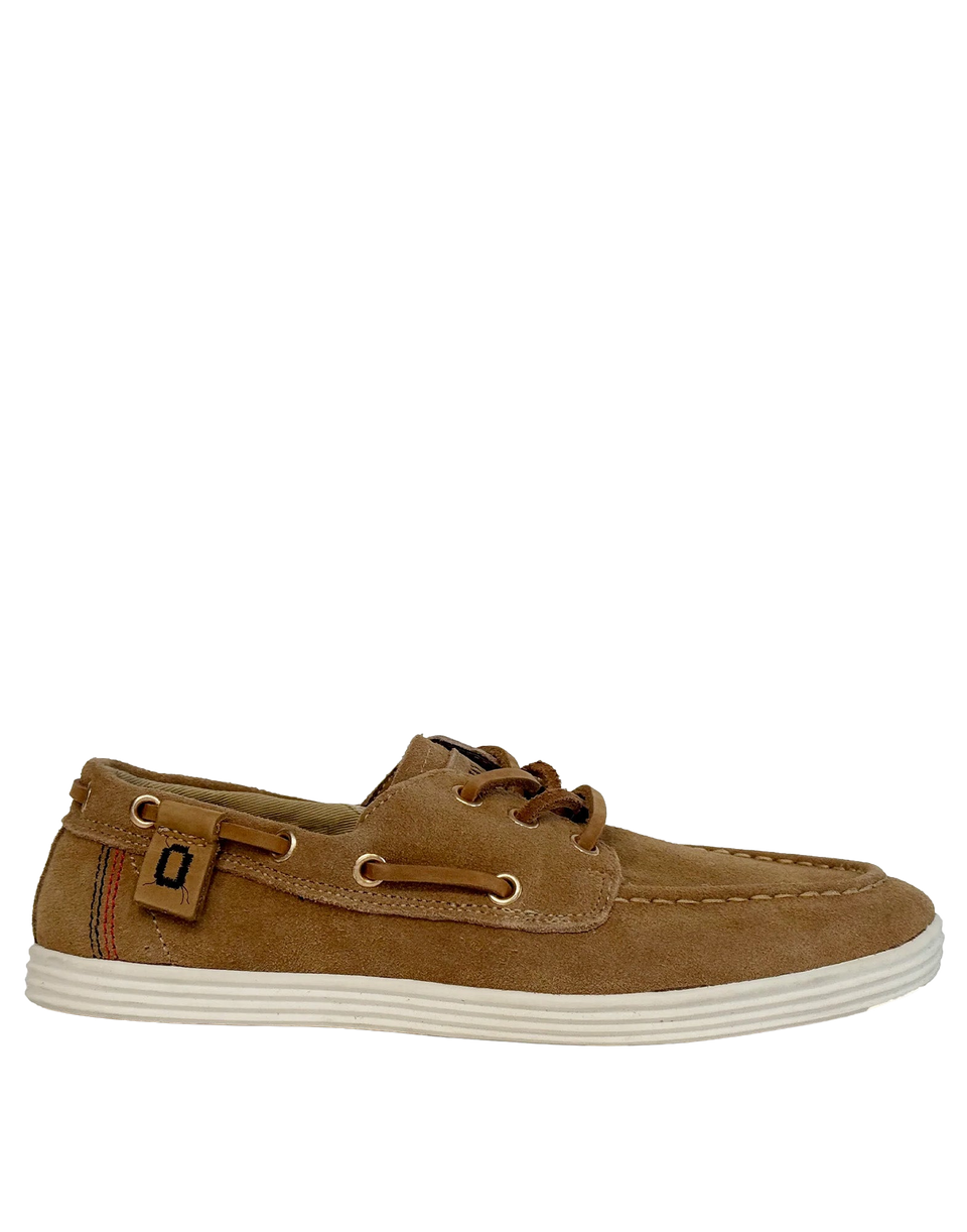 MONOWAY Goa Sneaker in Pelle Scamosciata Stile Mocassino