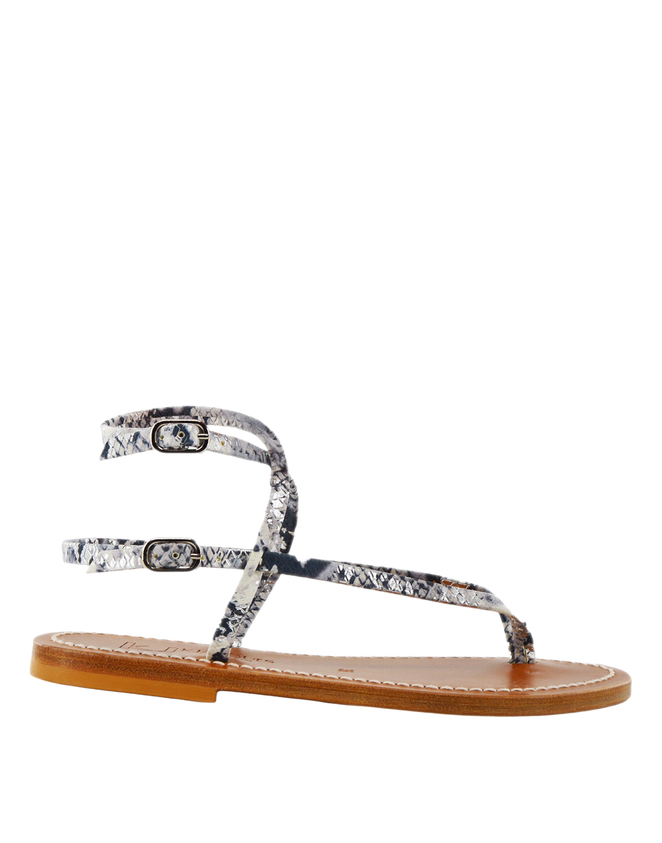 Sandales Abako en cuir Hawai Blanc de K.JACQUES