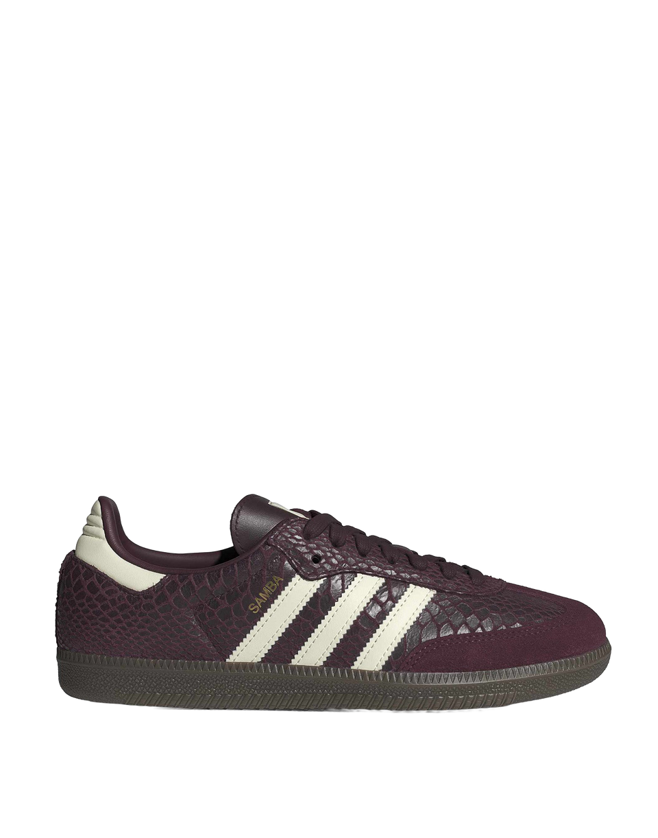 ADIDAS Samba OG Maroon / Cream White – Sneakers in Pelle
