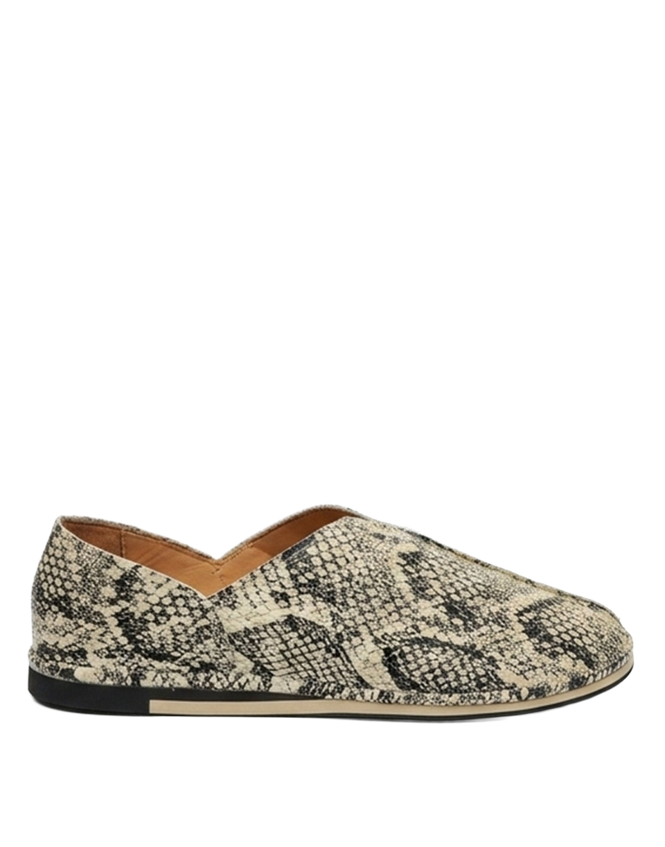 ODDS Mocassino Slip-On Stampa Pitone
