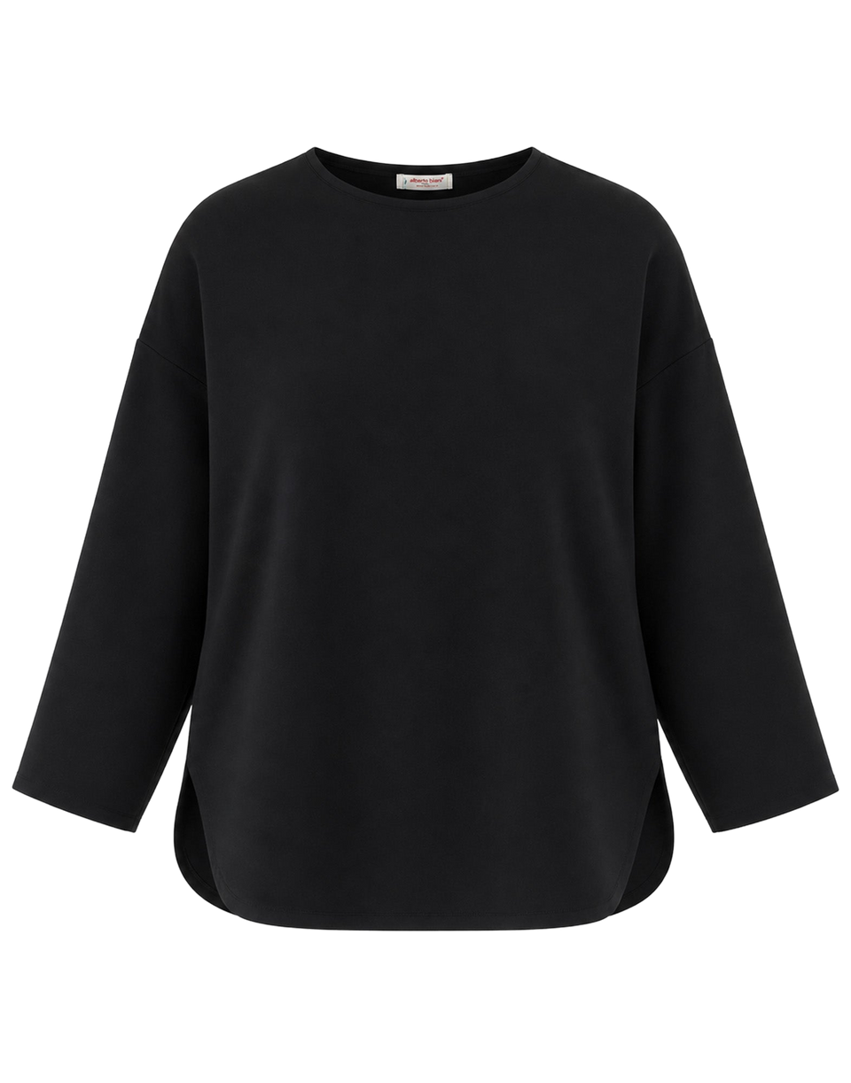 ALBERTO BIANI Casacca in Cady Giapponese Nero