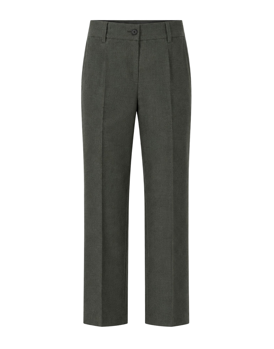 ALBERTO BIANI Pantaloni Dritti in Lana Verdone