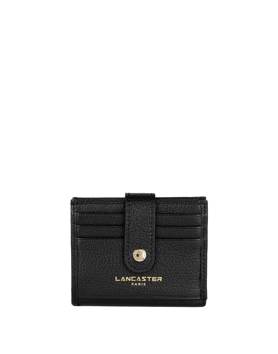 LANCASTER Portacarte con Chiusura Dune Noir