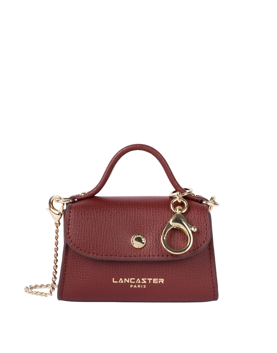LANCASTER Portamonete Sierra PM in Pelle Granata Bordeaux