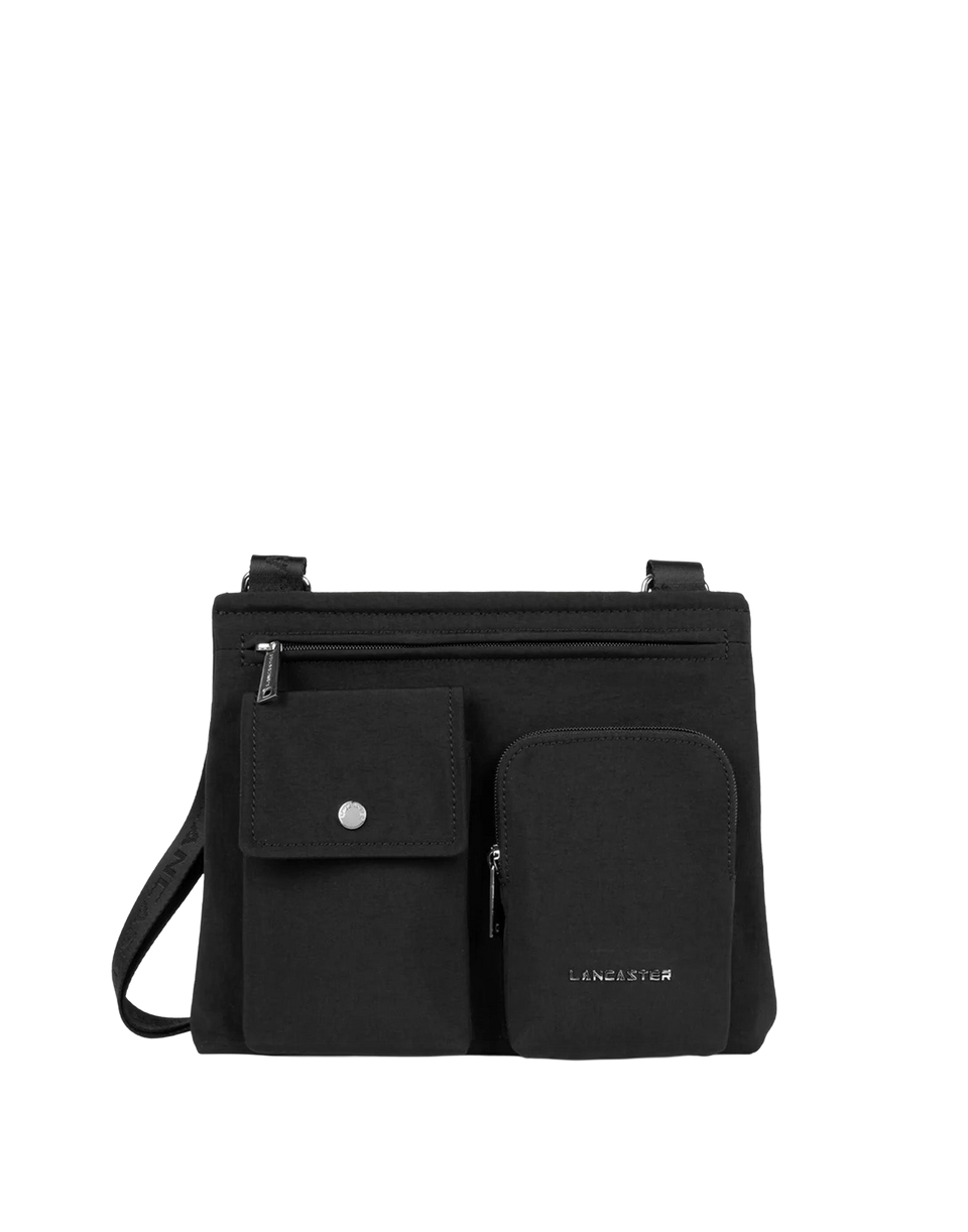 LANCASTER Basic Pocket Pochette Noir
