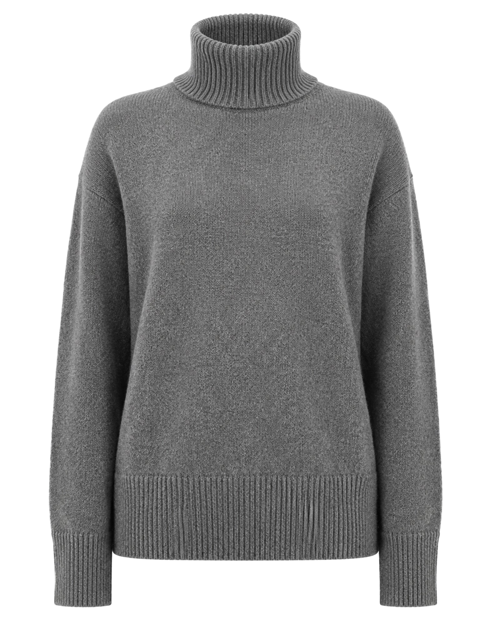 VANESSA BRUNO Maglione in Lana Merino e Yak Grigio