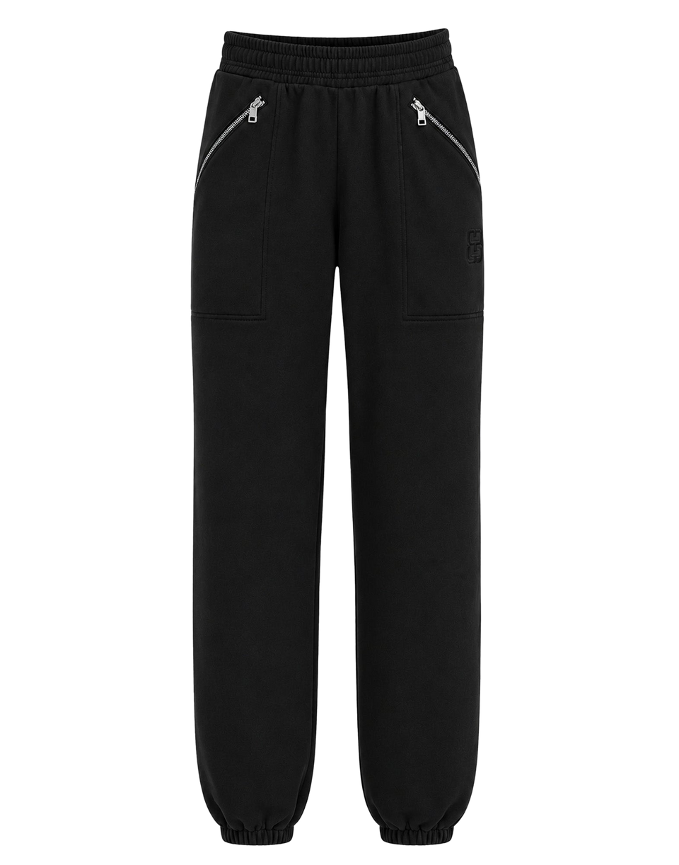 CIRCUS HOTEL Pantalon Jogging à Logo Noirs