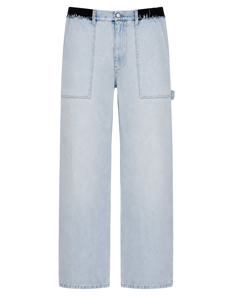 MM6 MAISON MARGIELA Jeans Carpenter in Denim Blu