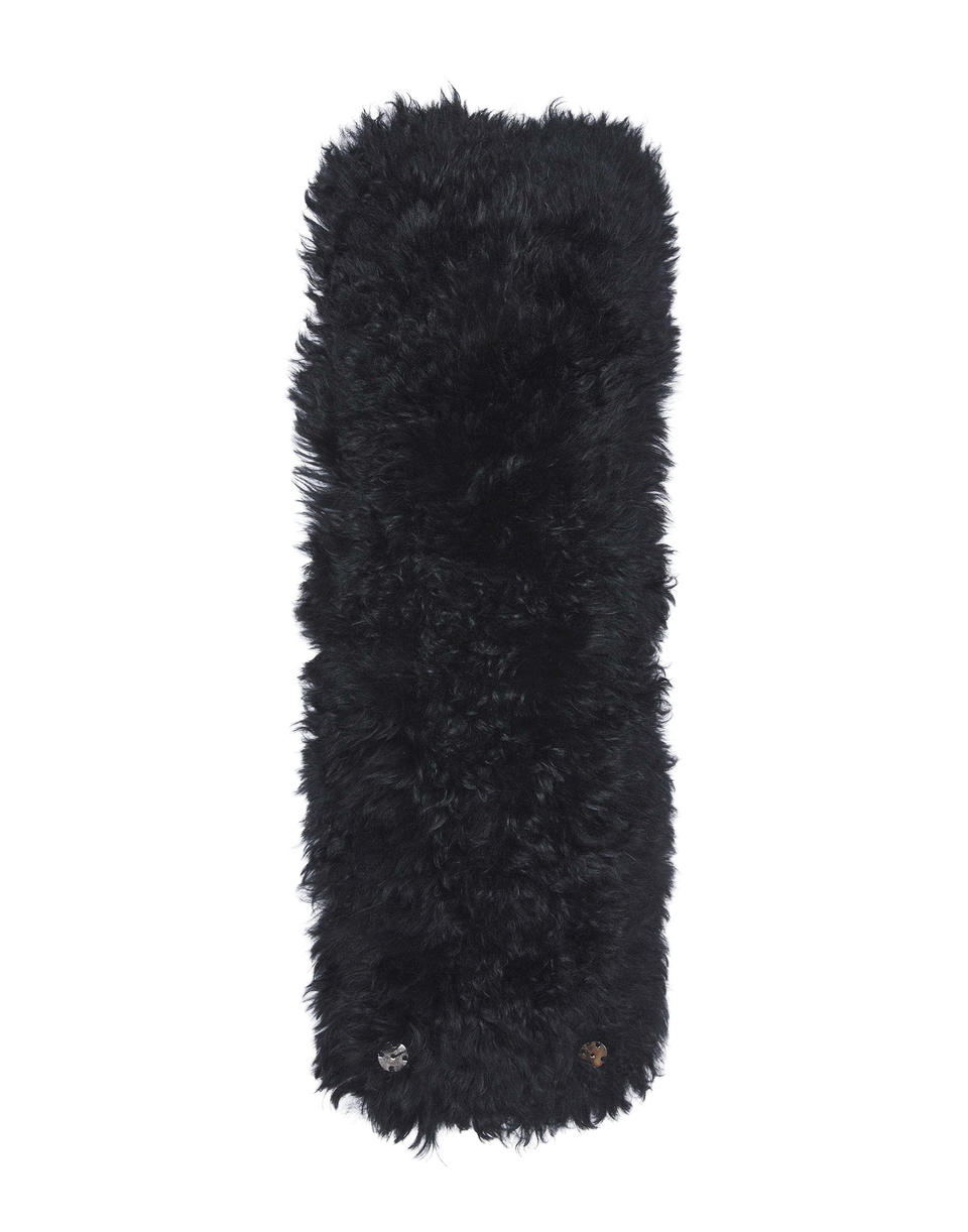 ANTIK BATIK Collo in Pelliccia di Pecora Nero