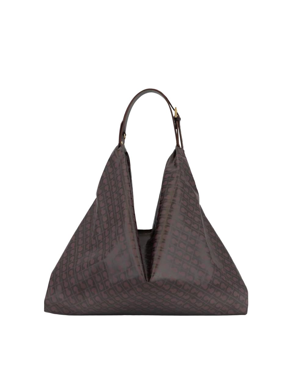 GHERARDINI Borsa a Spalla Amazzonia in Tessuto Softy Bordeaux