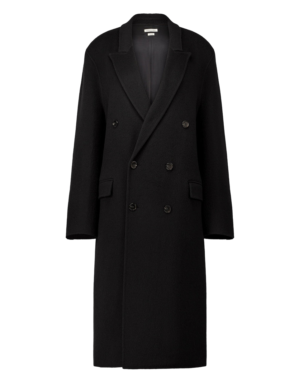 LAURENCE BRAS Cappotto Lord Doppiopetto Nero