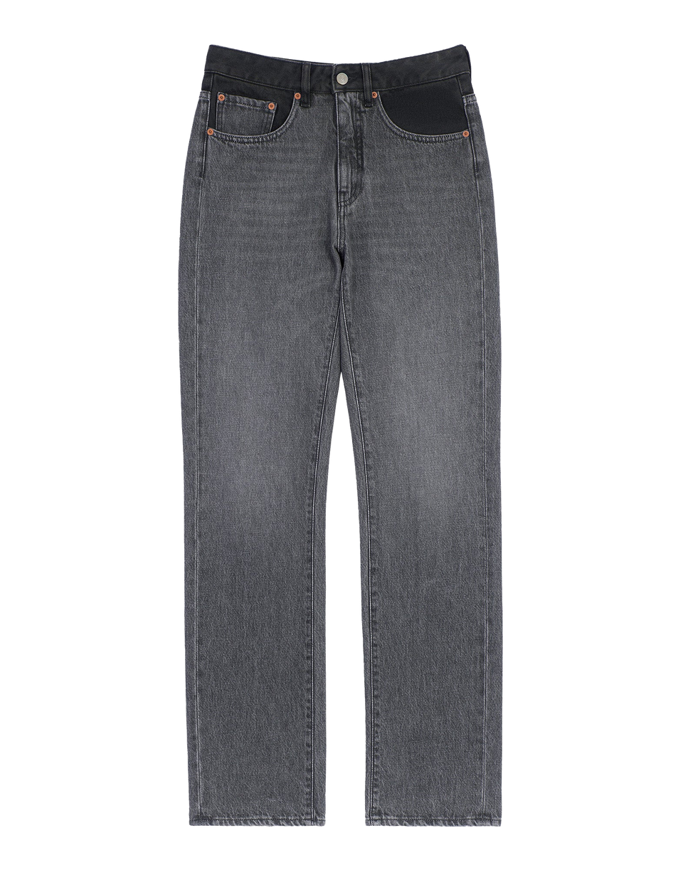 MM6 MAISON MARGIELA Pantaloni 5 Tasche in Denim Bicolore