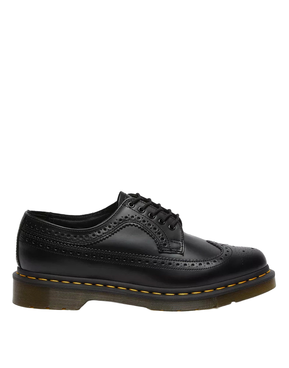 DR. MARTENS Francesine Brogue 3989 in Pelle Smooth Black