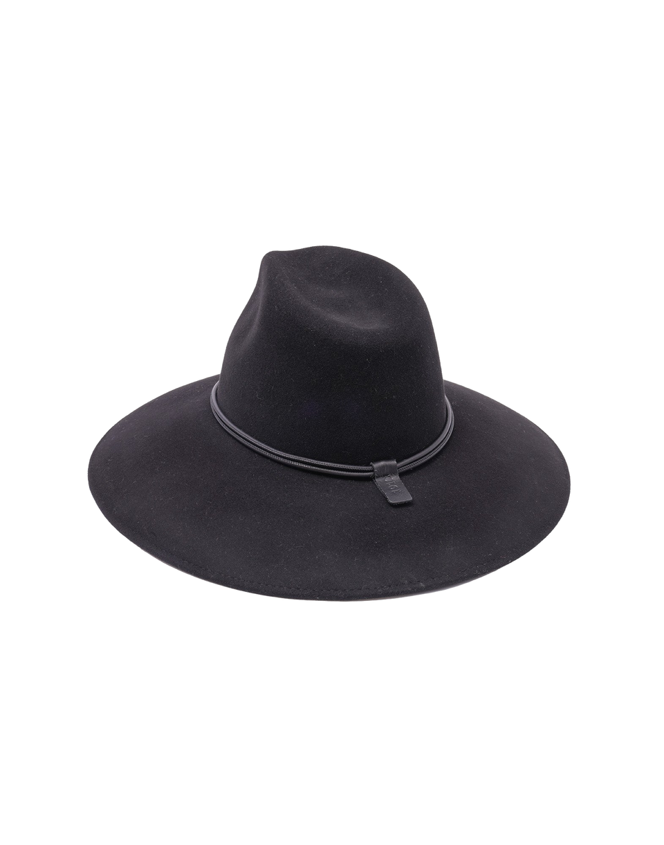CATARZI Chapeau Fedora Jorja Noir