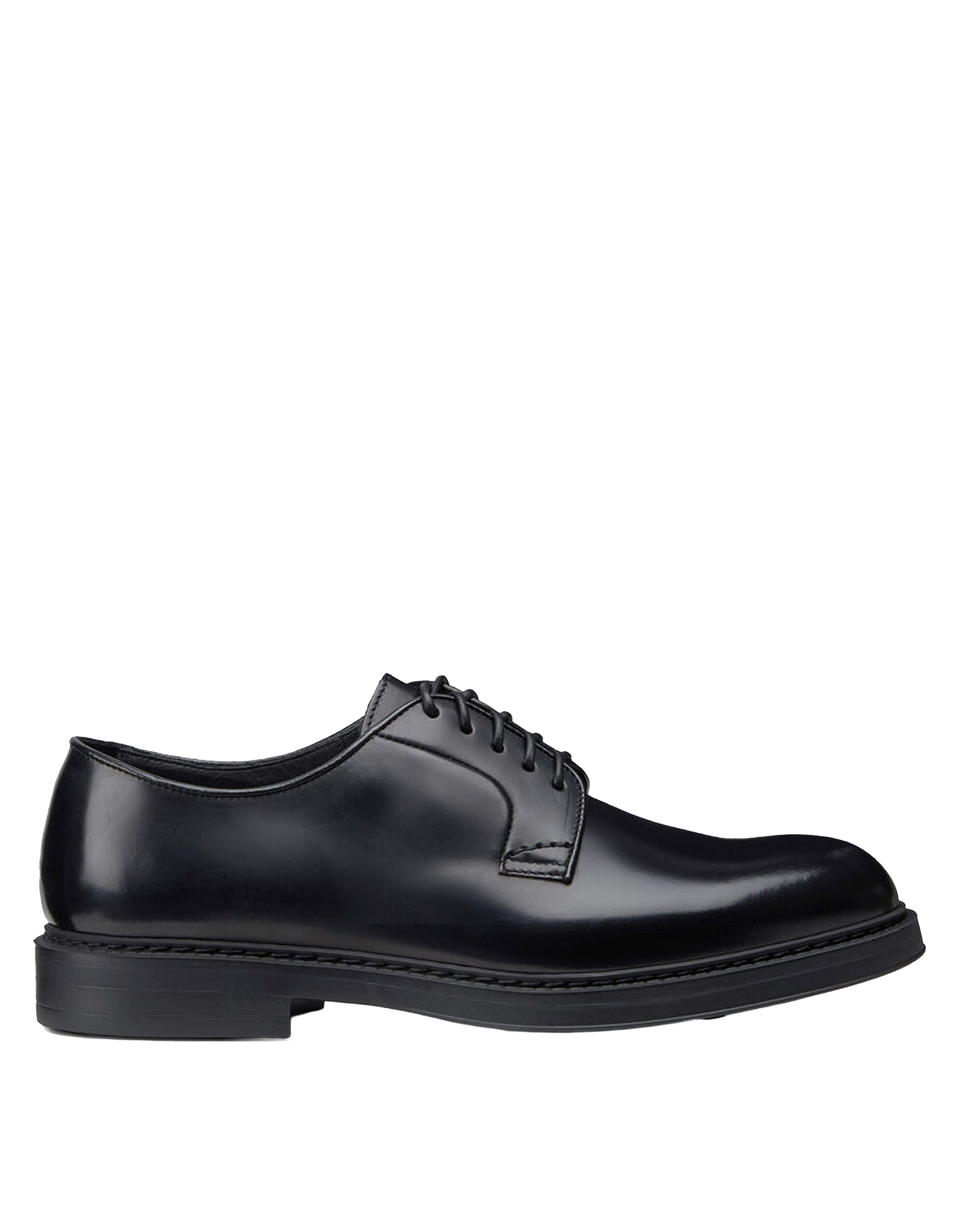 DOUCAL'S Stringata in Pelle Nera